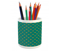 Forest of Autumn Trees Pencil Pen Holder