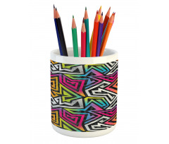 Rainbow Maze Pencil Pen Holder