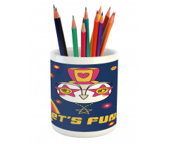 Cartoon Owl Funky Pencil Pen Holder