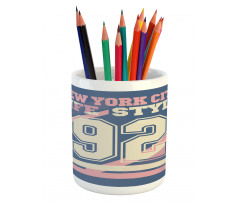 New York City Life Style Pencil Pen Holder
