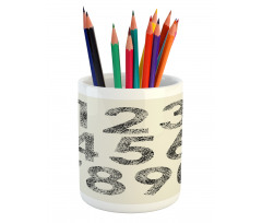 Grunge Dotwork Pencil Pen Holder