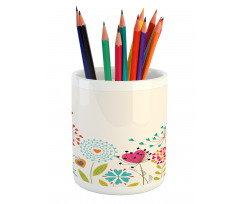 Hearty Dandelion Seeds Pencil Pen Holder