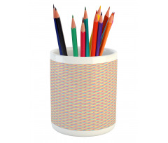 Rainbow Circles Pencil Pen Holder