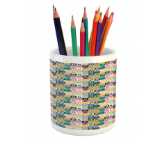 Multi Formed Pairs Pencil Pen Holder