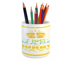 Words with Borders Pencil Pen Holder