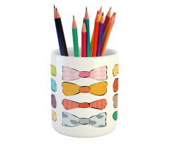 Hipster Fashion Pattern Pencil Pen Holder