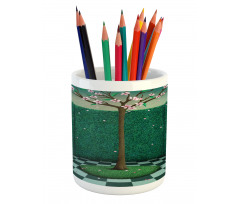 Outdoor Garden Maze Pencil Pen Holder