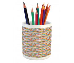 Pile of Seashells Pencil Pen Holder