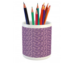 Ornamental Seashells Pencil Pen Holder