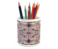 Snowflake Form Pencil Pen Holder