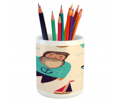 Potbelly Sailor Pencil Pen Holder