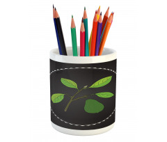 Alligator Pear Tree Pencil Pen Holder