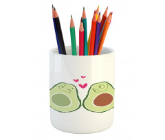 Romantic Wedding Theme Pencil Pen Holder