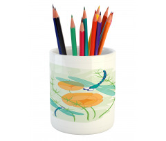 Colorful Nature Bugs Pencil Pen Holder