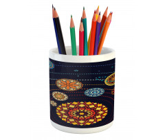 Planet Pencil Pen Holder