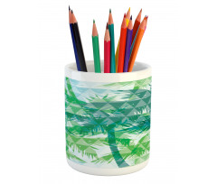 Exotic Hawaii Pencil Pen Holder