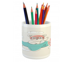 Child Bear in the Sky Pencil Pen Holder