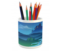 Lonely Castle Pencil Pen Holder