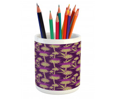 Vibrant Color Scottish Pencil Pen Holder