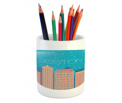 Snow Globe Inspiration Pencil Pen Holder