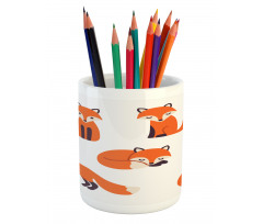 Simple Style Cartoon Animals Pencil Pen Holder