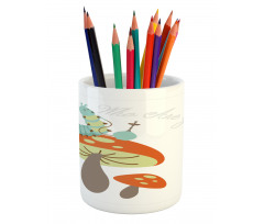 Hookah Caterpillar Pencil Pen Holder