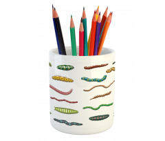 Cartoon Caterpillar Pencil Pen Holder