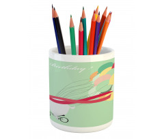 Happy Birthday Party Pencil Pen Holder