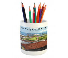 Sea Marmara Harbor Pencil Pen Holder