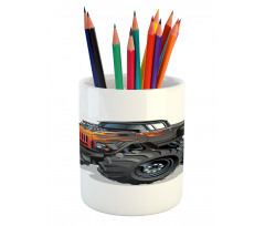 Cartoon Truck Pencil Pen Holder