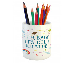 Summer Joke Colorful Pencil Pen Holder