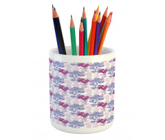 Botanical Field Yard Pencil Pen Holder