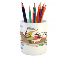 Fairy Cartoon Composition Pencil Pen Holder