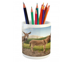 Dolomites Italy Countryside Pencil Pen Holder