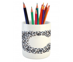 Alphabet Sign Design Pencil Pen Holder