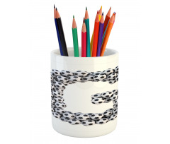 Soccer Arrangement Pencil Pen Holder