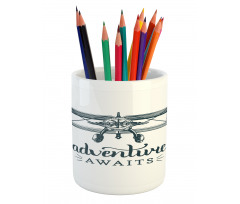 Freedom Message Pencil Pen Holder