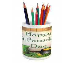 St Patricks Day Pencil Pen Holder