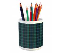 Scottish Folklore Pattern Pencil Pen Holder