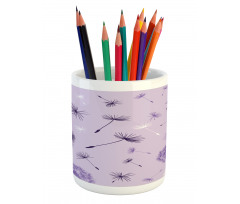 Botany Purple Tone Pencil Pen Holder