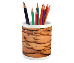 Heart Shaped with Sprinkles Pencil Pen Holder