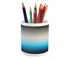 Abstract Color Change Pattern Pencil Pen Holder