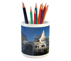 Historic Fisherman Bastion Pencil Pen Holder