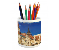 Medieval Landmark Heritage Pencil Pen Holder