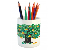 Flourishing Fruit Tree Eco Pencil Pen Holder