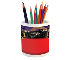 Photographers Red Carpet Pencil Pen Holder