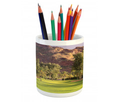 Scenic Cliffs Desert Course Pencil Pen Holder