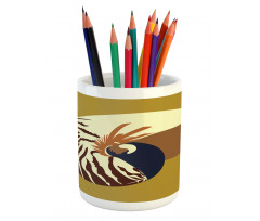 Nautilus Shell Underwater Pencil Pen Holder