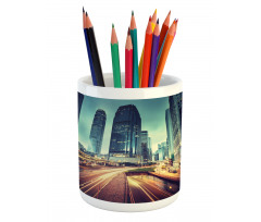 Traffic Hong Kong City Pencil Pen Holder