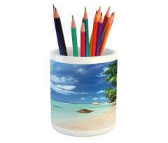 Seascape Nature Jungle Pencil Pen Holder